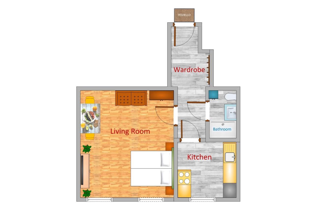 Apartamento Yeshello Near Station
